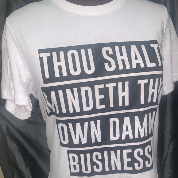 Mindeth Thy Own Tee - Picture 3 of 3